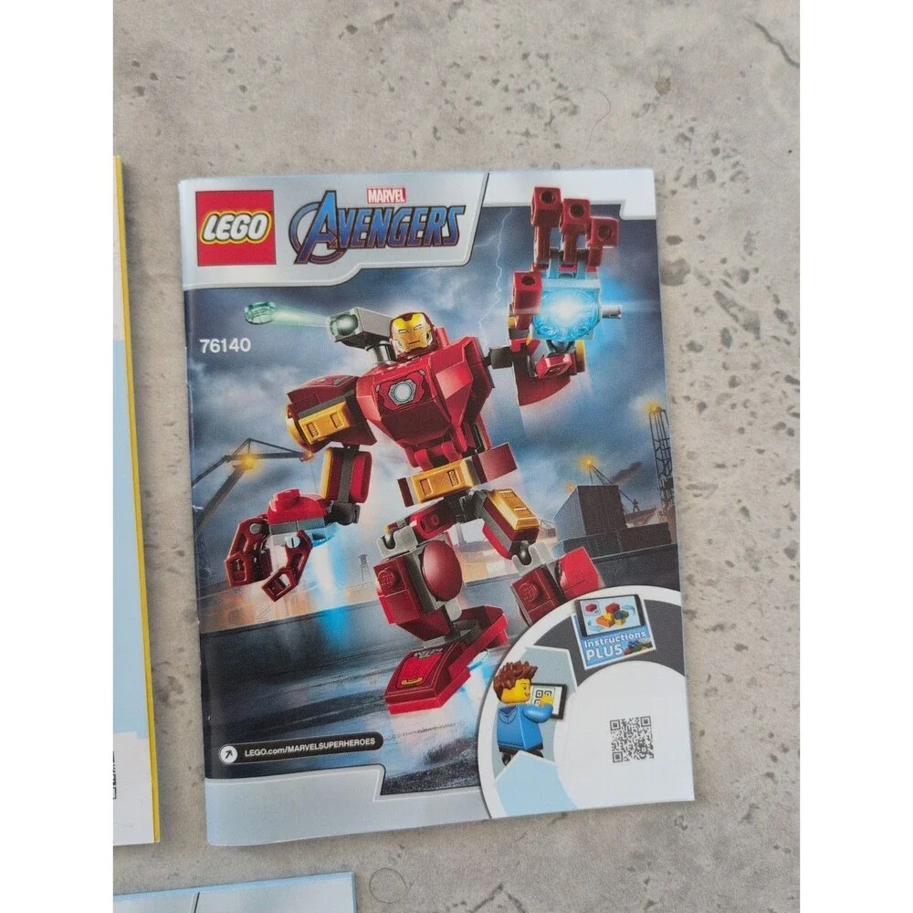 LEGO Marvel Avengers Instruction Manuals Lot of 12.  No Bricks Included